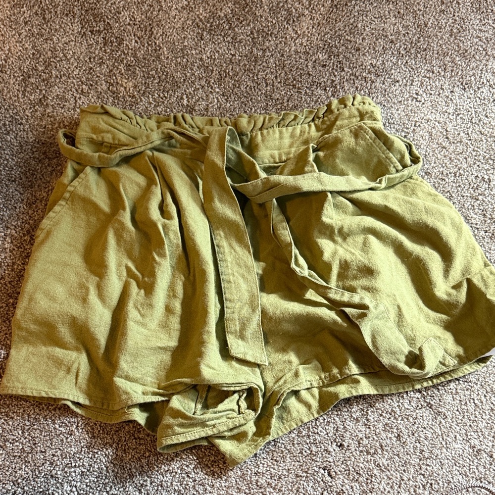 Olive Green Band of Gypsies Women's Shorts